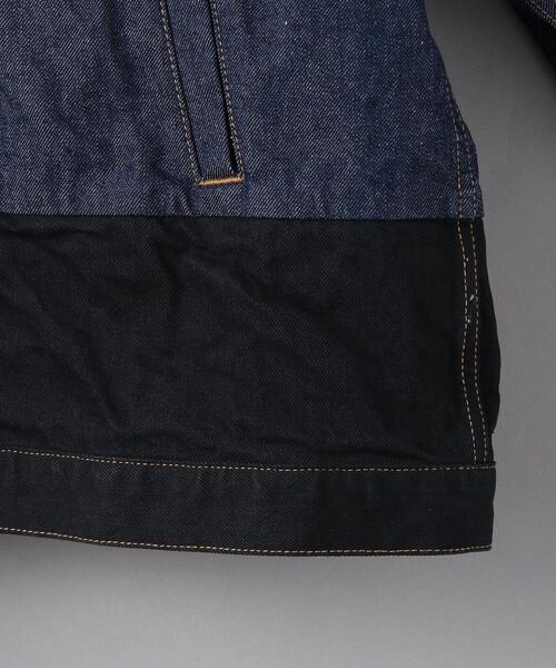 AEWEN MATOPH（イウエン マトフ）の「＜AEWEN MATOPH（イウエン マトフ）＞コンビ デニム コーチジャケット（デニムジャケット・レディース・ブラック・FREE）」の10枚目の写真