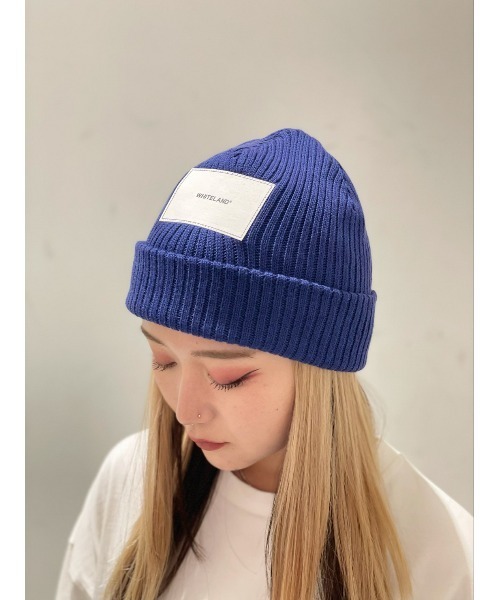 WHITELAND（ホワイトランド）の「WHITELAND/ホワイトランド/ニットキャップ（ニットキャップ/ビーニー・メンズ・ホワイト/ブラック/ネイビー/ブラウン/オフホワイト/インディゴブルー・FREE）」の6枚目の写真