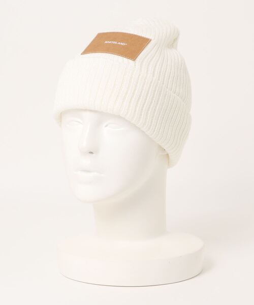 WHITELAND（ホワイトランド）の「WHITELAND/ホワイトランド/ニットキャップ（ニットキャップ/ビーニー・メンズ・ホワイト/ブラック/ネイビー/ブラウン/オフホワイト/インディゴブルー・FREE）」の9枚目の写真
