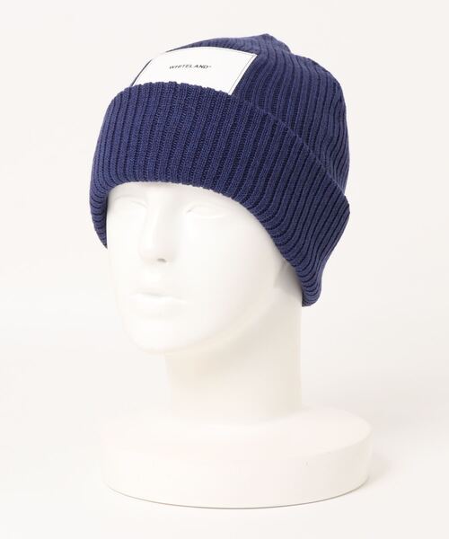 WHITELAND（ホワイトランド）の「WHITELAND/ホワイトランド/ニットキャップ（ニットキャップ/ビーニー・メンズ・ホワイト/ブラック/ネイビー/ブラウン/オフホワイト/インディゴブルー・FREE）」の10枚目の写真
