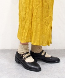 ダブルストラップシューズ　-2410109