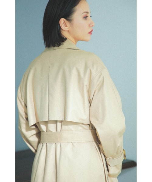 ROSE BUD（ローズバッド）の「トレンチコート（トレンチコート・レディース・グレー/ベージュ/ブルー・MEDIUM/SMALL）」の19枚目の写真