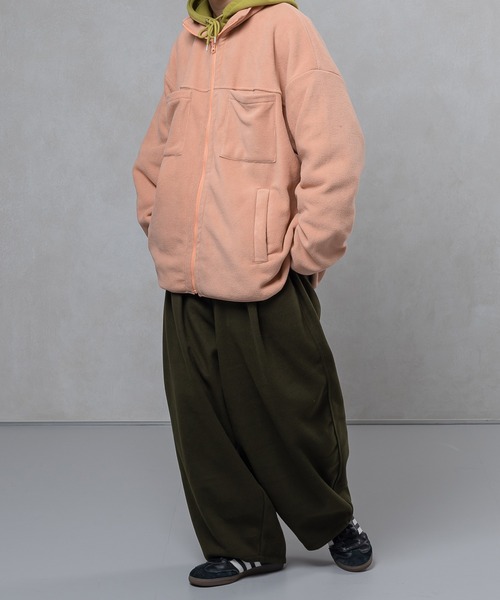 kutir（クティール）の「シンプルフリースジャケット（その他アウター・メンズ・ホワイト/ピンク/イエロー/グリーン・MEDIUM/LARGE）」の13枚目の写真