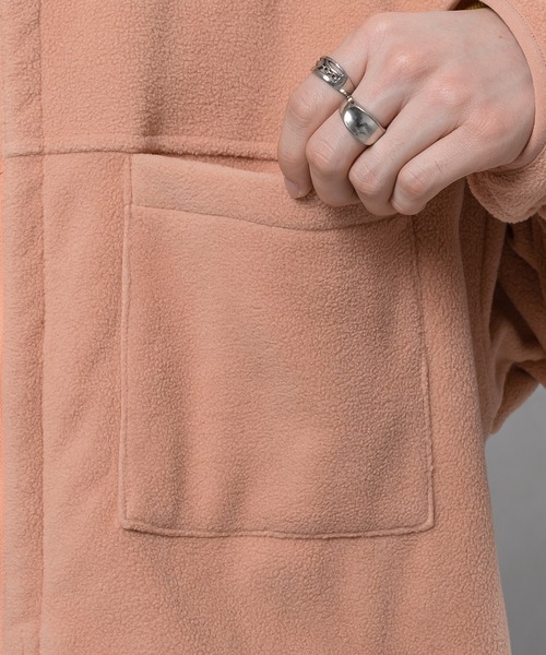 kutir（クティール）の「シンプルフリースジャケット（その他アウター・メンズ・ホワイト/ピンク/イエロー/グリーン・MEDIUM/LARGE）」の17枚目の写真