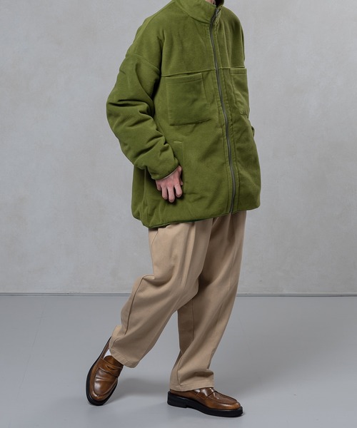 kutir（クティール）の「シンプルフリースジャケット（その他アウター・メンズ・ホワイト/ピンク/イエロー/グリーン・MEDIUM/LARGE）」の8枚目の写真