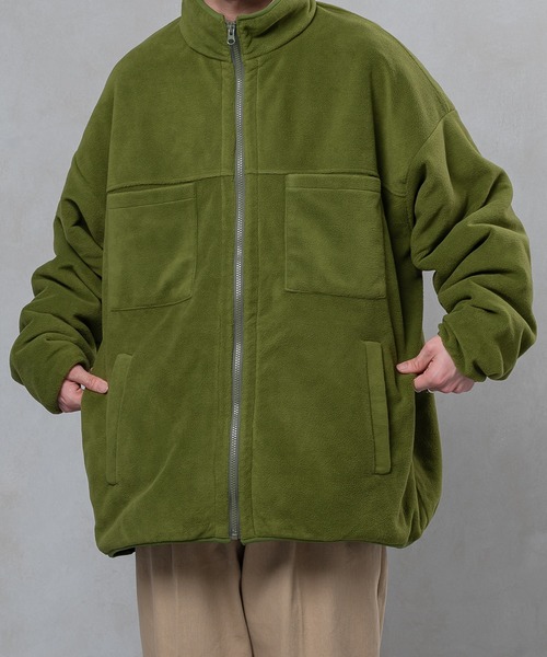 kutir（クティール）の「シンプルフリースジャケット（その他アウター・メンズ・ホワイト/ピンク/イエロー/グリーン・MEDIUM/LARGE）」の19枚目の写真