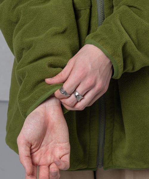 kutir（クティール）の「シンプルフリースジャケット（その他アウター・メンズ・ホワイト/ピンク/イエロー/グリーン・MEDIUM/LARGE）」の15枚目の写真