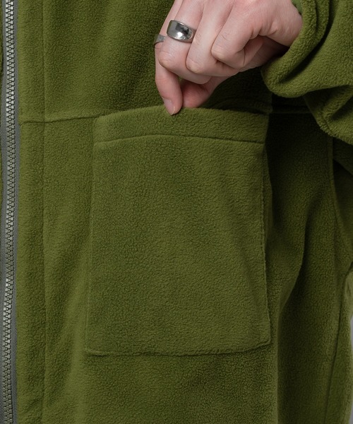 kutir（クティール）の「シンプルフリースジャケット（その他アウター・メンズ・ホワイト/ピンク/イエロー/グリーン・MEDIUM/LARGE）」の6枚目の写真