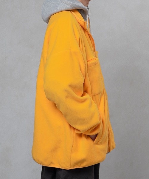 kutir（クティール）の「シンプルフリースジャケット（その他アウター・メンズ・ホワイト/ピンク/イエロー/グリーン・MEDIUM/LARGE）」の20枚目の写真