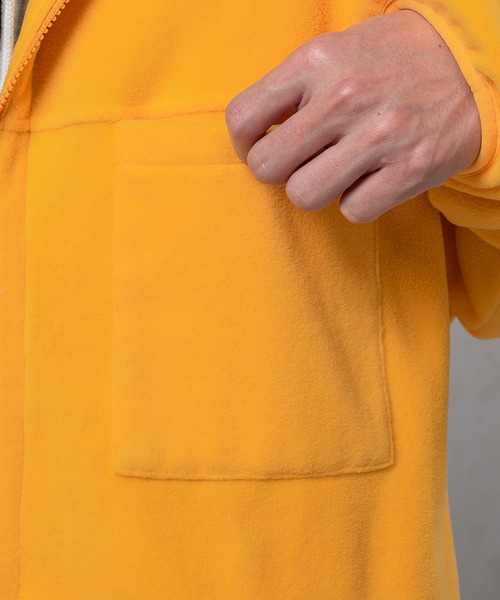 kutir（クティール）の「シンプルフリースジャケット（その他アウター・メンズ・ホワイト/ピンク/イエロー/グリーン・MEDIUM/LARGE）」の7枚目の写真