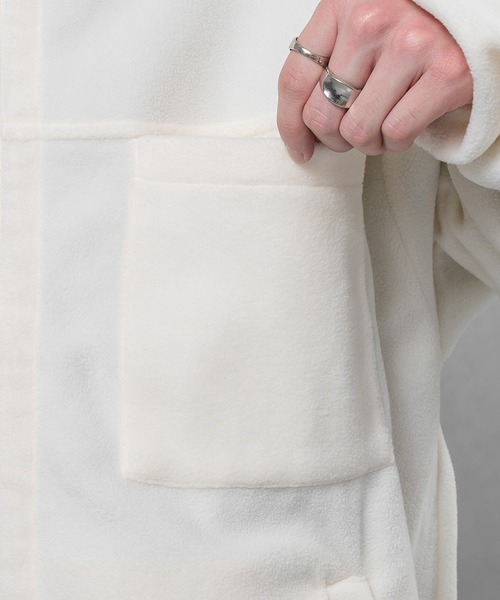 kutir（クティール）の「シンプルフリースジャケット（その他アウター・メンズ・ホワイト/ピンク/イエロー/グリーン・MEDIUM/LARGE）」の11枚目の写真