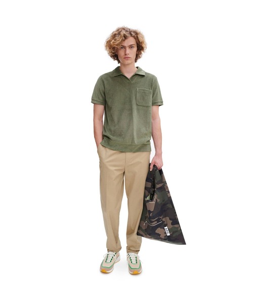 A.P.C.（アーペーセー）の「SHOPPING ULTRALIGHT MINIMAL  22P（エコバッグ/サブバッグ・メンズ・カーキ・ONESIZE）」の8枚目の写真