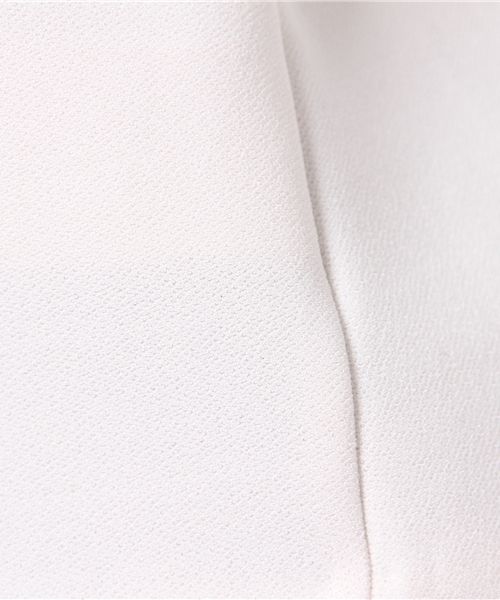 Demi-Luxe BEAMS（デミルクス ビームス）の「Demi-Luxe BEAMS / ボンディング クロップド ブラウス（シャツ/ブラウス・レディース・オフホワイト/ブラック・36/38）」の11枚目の写真