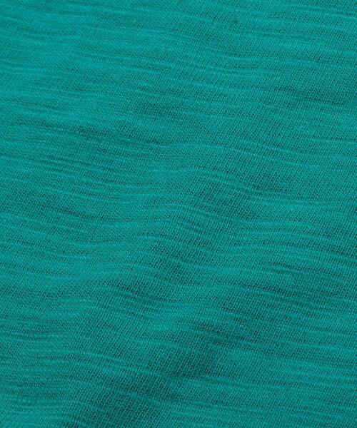 SHOO・LA・RUE（シューラルー）の「◆【100-130cm】スラブ天竺ステッチ刺繍ワイド袖Tシャツ（Tシャツ/カットソー・キッズ・ライトグリーン/レモンイエロー・10/11/12/13）」の8枚目の写真