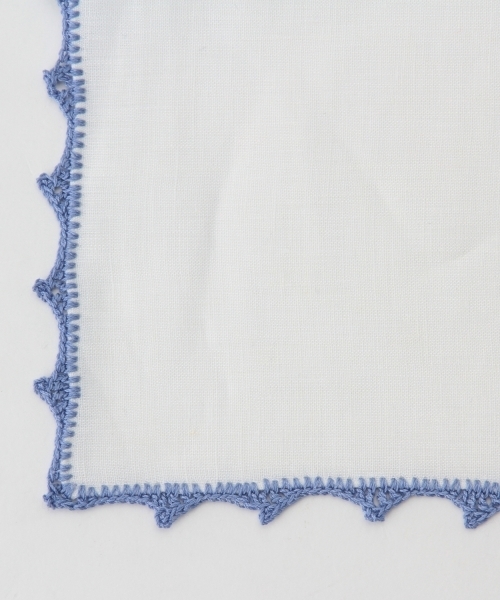 BEAMS F（ビームスエフ）の「MUNGAI / パイピングチーフ（バンダナ/スカーフ・メンズ・ホワイト/ベージュ/ロイヤルブルー/ブルー系その他/ネイビー/その他1/その他2・ONE SIZE）」の18枚目の写真