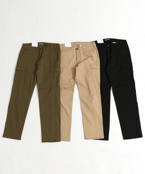 OUTDOOR PRODUCTS(アウトドアプロダクツ)の「OUTDOOR PRODUCTS/アウトドアプロダクツ ストレッチ スリムストレート チノカーゴパンツ チノパンツ(チノパンツ・メンズ・カーキ/ベージュ/ブラック・88/82/85/91/79)」の11枚目の写真