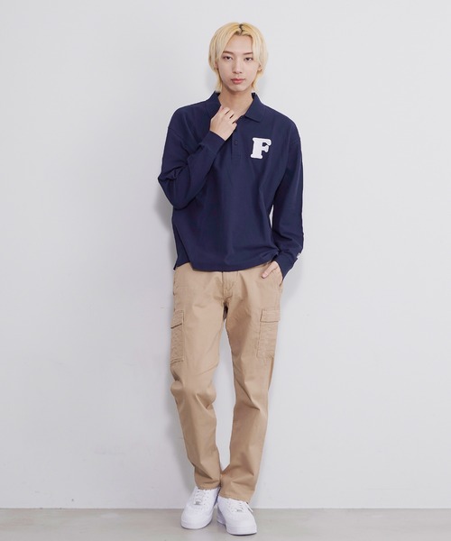 OUTDOOR PRODUCTS(アウトドアプロダクツ)の「OUTDOOR PRODUCTS/アウトドアプロダクツ ストレッチ スリムストレート チノカーゴパンツ チノパンツ(チノパンツ・メンズ・カーキ/ベージュ/ブラック・88/82/85/91/79)」の20枚目の写真