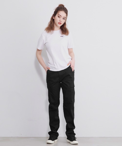 OUTDOOR PRODUCTS(アウトドアプロダクツ)の「OUTDOOR PRODUCTS/アウトドアプロダクツ ストレッチ スリムストレート チノカーゴパンツ チノパンツ(チノパンツ・メンズ・カーキ/ベージュ/ブラック・88/82/85/91/79)」の16枚目の写真
