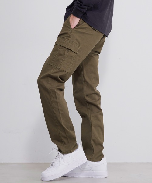 OUTDOOR PRODUCTS(アウトドアプロダクツ)の「OUTDOOR PRODUCTS/アウトドアプロダクツ ストレッチ スリムストレート チノカーゴパンツ チノパンツ(チノパンツ・メンズ・カーキ/ベージュ/ブラック・88/82/85/91/79)」の21枚目の写真