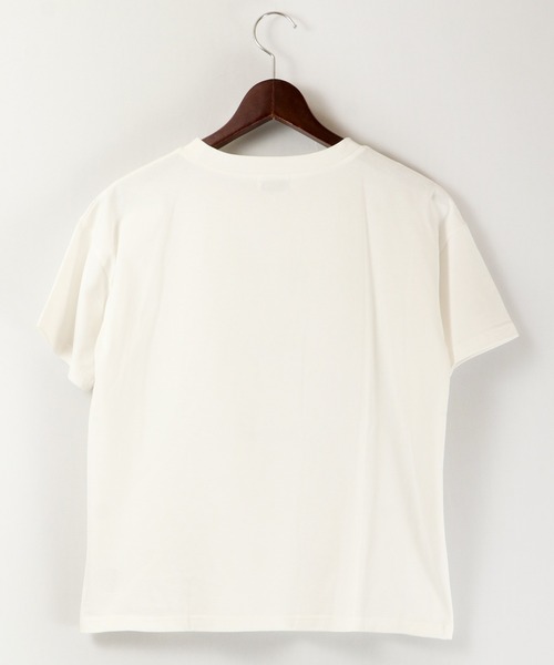 EACH.(イーチ)の「EACH サークルプリントTシャツ(Tシャツ/カットソー・レディース・ブラック/ホワイト/パープル/グリーン・FREE)」の20枚目の写真