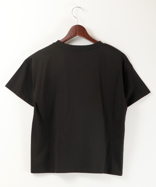 EACH.(イーチ)の「EACH サークルプリントTシャツ(Tシャツ/カットソー・レディース・ブラック/ホワイト/パープル/グリーン・FREE)」の22枚目の写真
