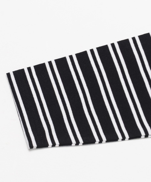 Revo.（レボ）の「【THE HITSS】バスクボーダー ボートネック ロングスリーブTシャツ（Tシャツ/カットソー・メンズ・ベージュ/ホワイト/ブラック/ミント・M/L）」の11枚目の写真