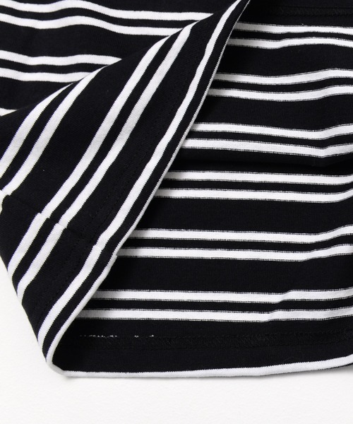 Revo.（レボ）の「【THE HITSS】バスクボーダー ボートネック ロングスリーブTシャツ（Tシャツ/カットソー・メンズ・ベージュ/ホワイト/ブラック/ミント・M/L）」の6枚目の写真