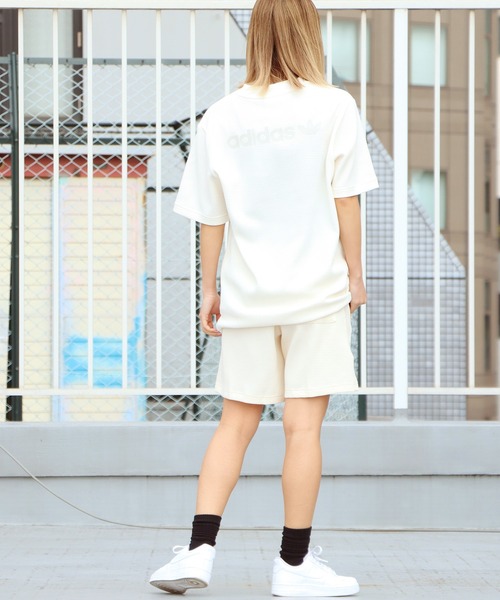 adidas(アディダス)の「adidas/アディダス ORI WAFFLE TEE ワッフルTシャツ(Tシャツ/カットソー・メンズ・ブラウン/アイボリー/チャコール・M/L/O)」の5枚目の写真