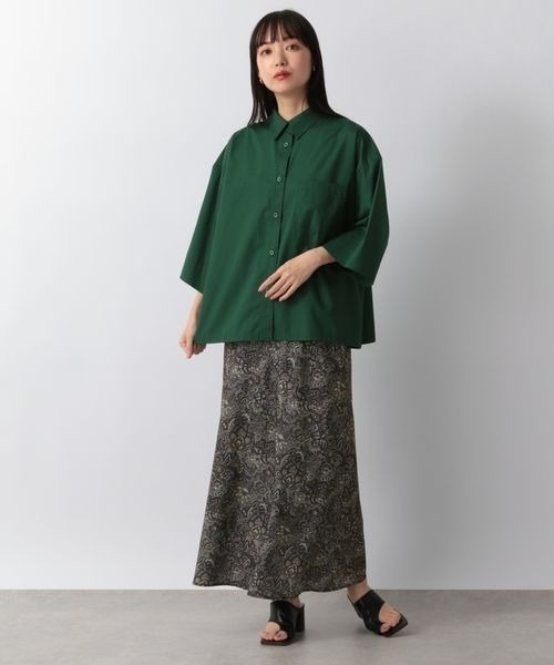 LOWRYS FARM（ローリーズファーム）の「バイアスマーメイドスカート　275098（スカート・レディース・チャコールグレー/ブラウン/ブラック・FREE）」の12枚目の写真