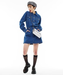 【Narcissus WEBSTORE 限定商品】デニムミニワンピース