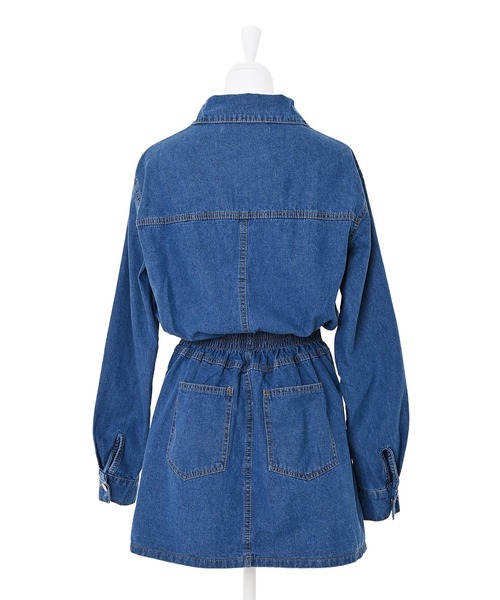 Narcissus（ナルシス）の「【Narcissus WEBSTORE 限定商品】デニムミニワンピース（ワンピース・レディース・その他・FREE）」の6枚目の写真