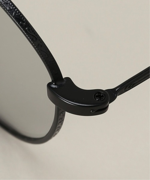 is-ness（イズネス）の「【is-ness / イズネス】IS-NESS MUSIC SUNGLASSES02（サングラス・メンズ・チャコールグレー/ブラック・FREE）」の5枚目の写真