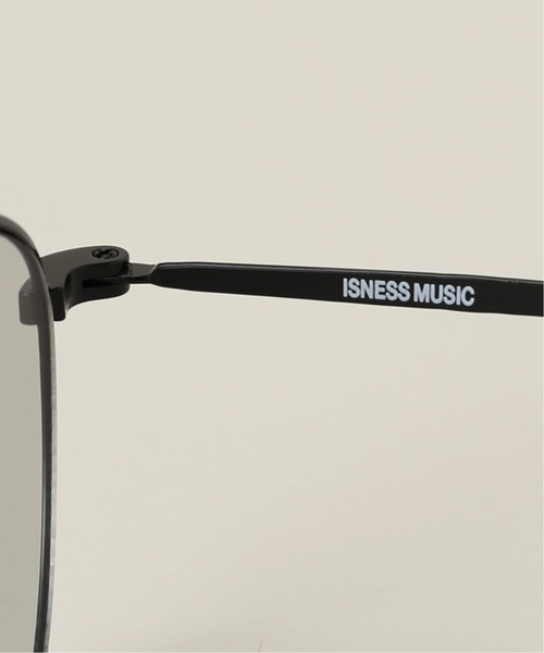 is-ness（イズネス）の「【is-ness / イズネス】IS-NESS MUSIC SUNGLASSES02（サングラス・メンズ・チャコールグレー/ブラック・FREE）」の7枚目の写真