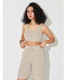 ALEXIA STAM | Padded Knit Tank Top/パデットニットタンクトップ(Tシャツ/カットソー)