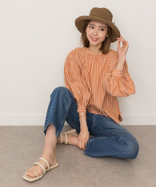 RODE SKO(ロデスコ)の「ナチュラルハット(ハット・レディース・ブラウン/ナチュラル・FREE)」の6枚目の写真