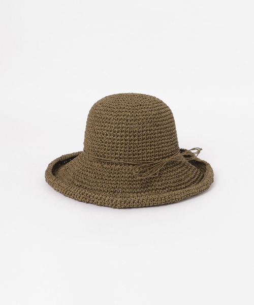 RODE SKO(ロデスコ)の「ナチュラルハット(ハット・レディース・ブラウン/ナチュラル・FREE)」の9枚目の写真