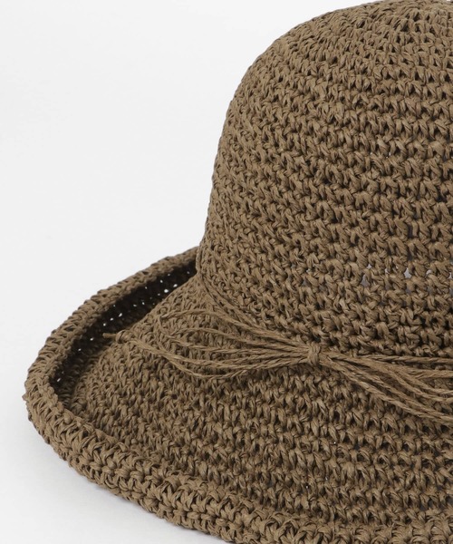 RODE SKO(ロデスコ)の「ナチュラルハット(ハット・レディース・ブラウン/ナチュラル・FREE)」の12枚目の写真