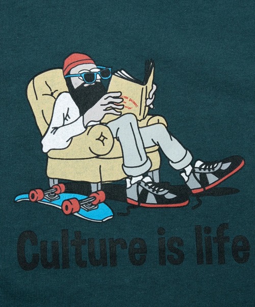 modem design（モデムデザイン）の「MODEM DESIGN/モデムデザイン　USATEE -Culture is lifeおじさん-（Tシャツ/カットソー・メンズ・ホワイト/ブルー系その他・LARGE/X-LARGE/MEDIUM）」の11枚目の写真