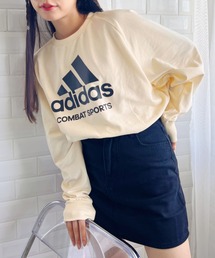 adidas（アディダス）の「adidas COMBAT SPORTS(アディダス コンバットスポーツ)/BIGロゴオーバーサイズスウェットプルオーバー /Logo Sweatshirt（スウェット・メンズ）」