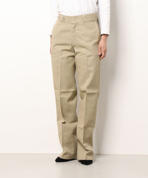 Dickies(ディッキーズ)の「【 Dickies / ディッキーズ 】 Dickies 874 L32 RIY(チノパンツ・レディース・チャコールグレー/カーキ/グリーン/ダークネイビー/ブラック・28inch)」の1枚目の写真