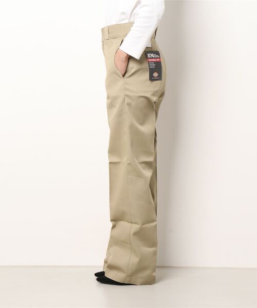 Dickies(ディッキーズ)の「【 Dickies / ディッキーズ 】 Dickies 874 L32 RIY(チノパンツ・レディース・チャコールグレー/カーキ/グリーン/ダークネイビー/ブラック・28inch)」の11枚目の写真