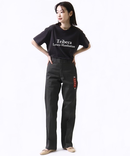 Dickies(ディッキーズ)の「【 Dickies / ディッキーズ 】 Dickies 874 L32 RIY(チノパンツ・レディース・チャコールグレー/カーキ/グリーン/ダークネイビー/ブラック・28inch)」の12枚目の写真