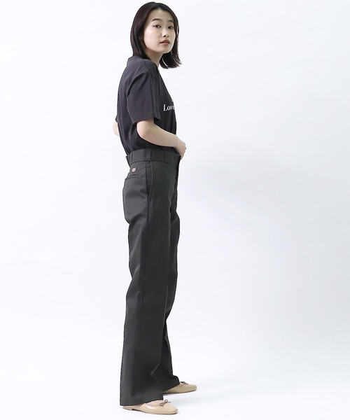Dickies(ディッキーズ)の「【 Dickies / ディッキーズ 】 Dickies 874 L32 RIY(チノパンツ・レディース・チャコールグレー/カーキ/グリーン/ダークネイビー/ブラック・28inch)」の13枚目の写真