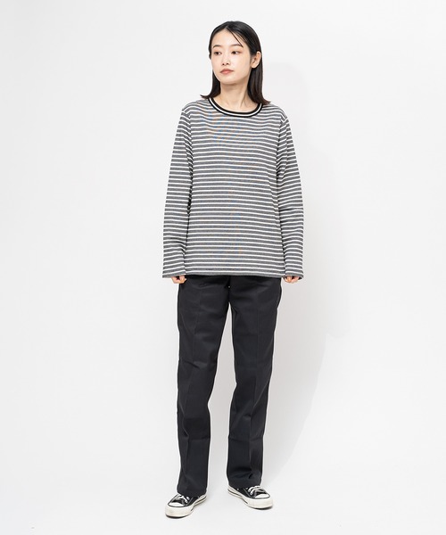 Dickies(ディッキーズ)の「【 Dickies / ディッキーズ 】 Dickies 874 L32 RIY(チノパンツ・レディース・チャコールグレー/カーキ/グリーン/ダークネイビー/ブラック・28inch)」の6枚目の写真
