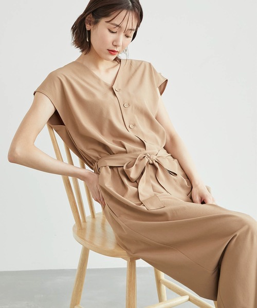 【WEB限定】きれいめジャンプスーツ