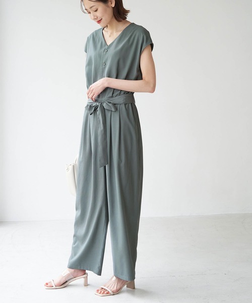 【WEB限定】きれいめジャンプスーツ