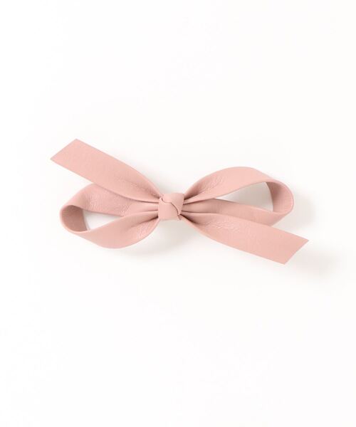 bibmilk（ビブミルク）の「BIBMILK SOLID 10cm RIBBON CLIP GREN-005（バレッタ/ヘアクリップ・キッズ・ピンク/パープル/ブラック/ネイビー/モカ/ダークグリーン/ベージュ/ブラウン・ONE SIZE）」の8枚目の写真