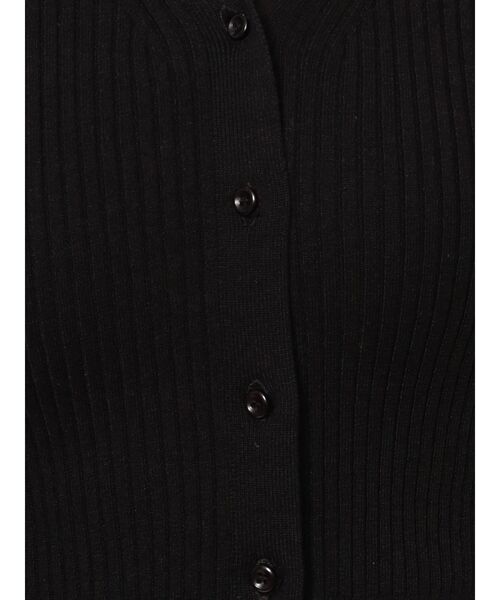 RESEXXY（リゼクシー）の「ミニマルリブニットカーディガン【セットアップ着用可能】（カーディガン/ボレロ・レディース・ブラック/ピンク/ミント/ベージュ・FREE）」の16枚目の写真