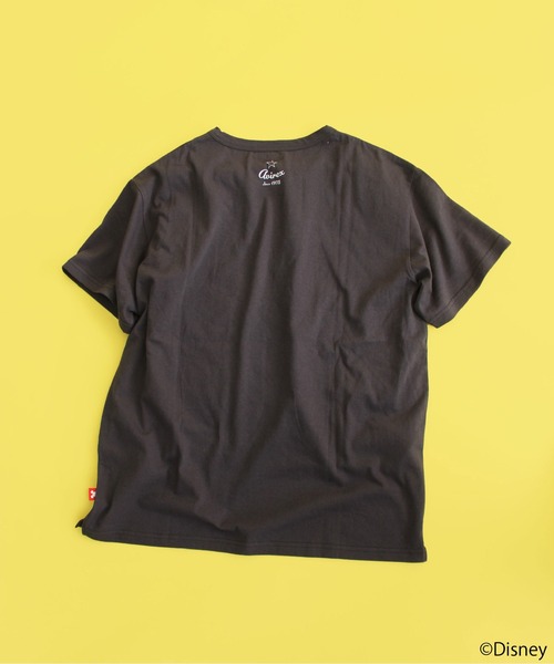 AVIREX（アヴィレックス）の「AVIREX/MICKEY MOUSE NEWYORK T-SHIRT/ アヴィレックス/ミッキーマウス ニューヨークティーシャツ（Tシャツ/カットソー・レディース・ホワイト/チャコールグレー・FREE）」の7枚目の写真