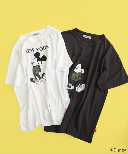 AVIREX（アヴィレックス）の「AVIREX/MICKEY MOUSE NEWYORK T